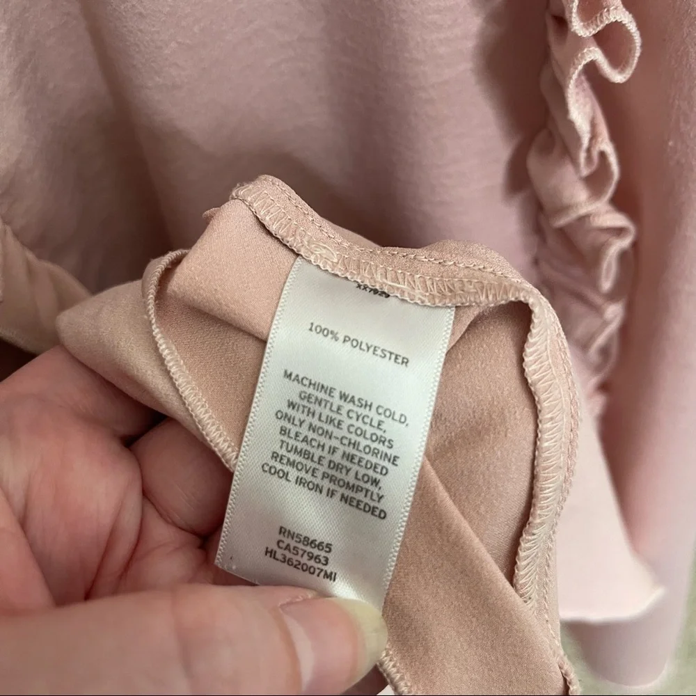 Hinge light pink / rose / blush dress - Picture 5 of 8